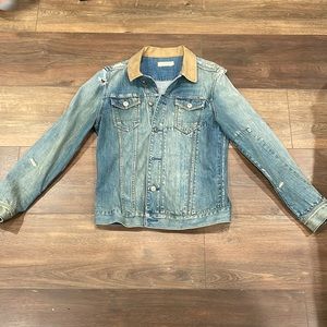 All saints large slightly distressed jacket - not worn, new